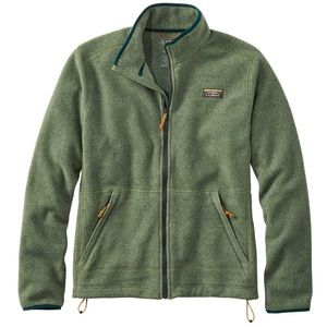 L.L. Bean Men’s Mountain Classic Fleece Jacket, Rain Forest, BRAND NEW NO TAGS